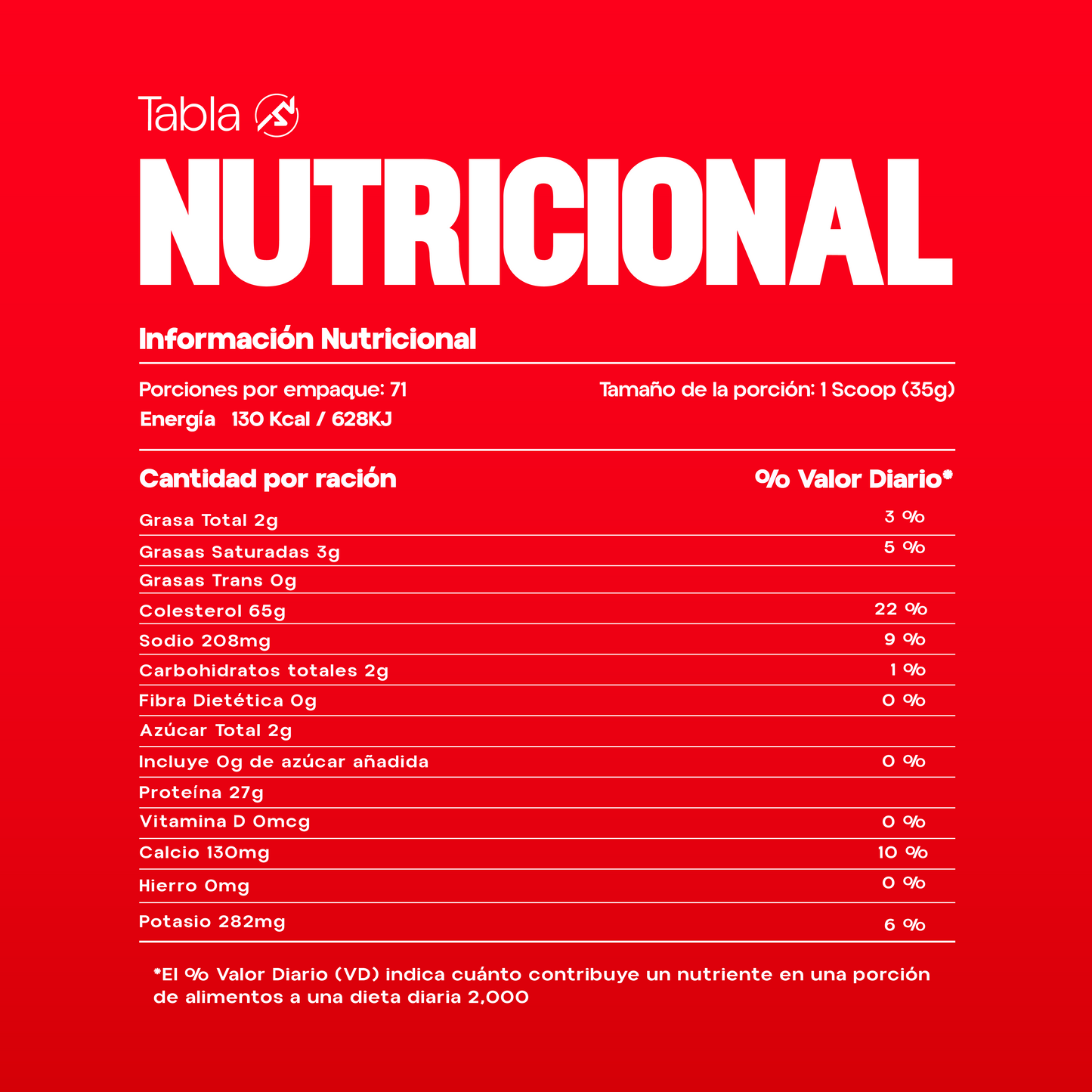 Proteína en polvo sabor Galleta