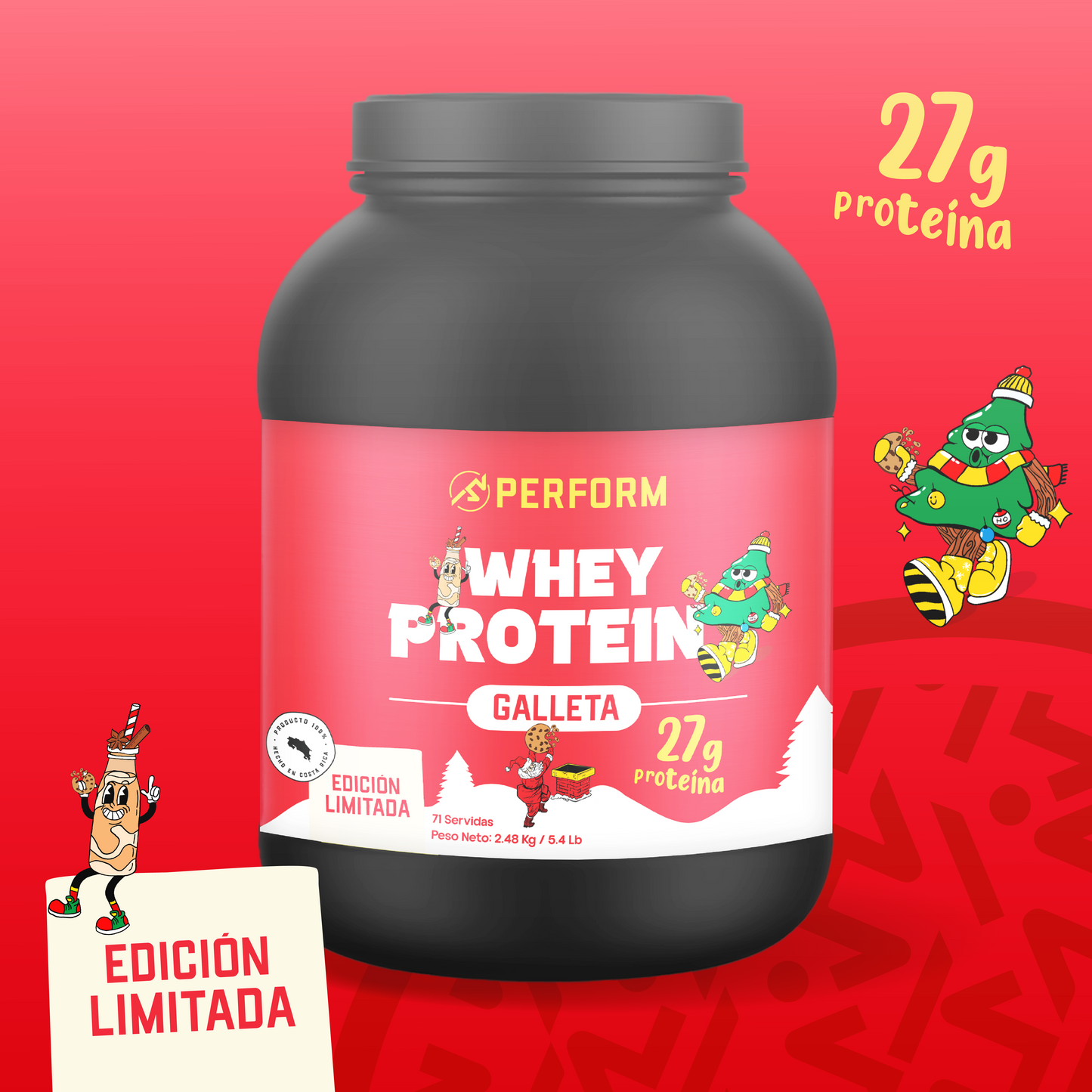 Proteína en polvo sabor Galleta